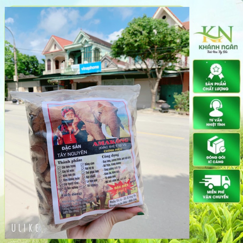 AMAKONG 12 VỊ GÓI 1KG CHÍNH HIỆU