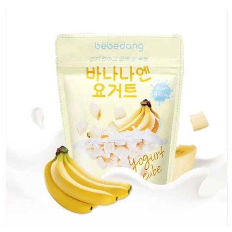 Sữa chua khô, Phô mai sấy lạnh Bebedang cho bé gói 16g Hàn Quốc