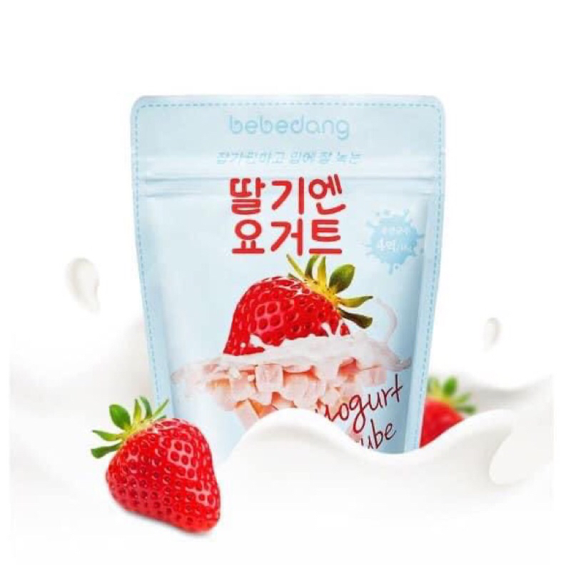 Sữa chua khô, Phô mai sấy lạnh Bebedang cho bé gói 16g Hàn Quốc