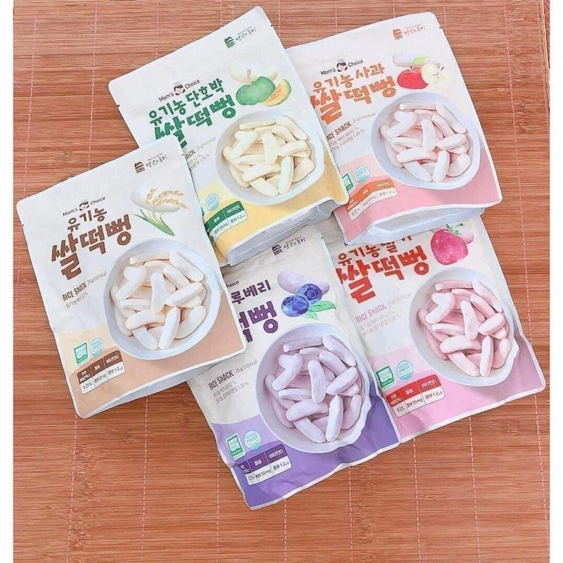 Mom’s Choice | Bánh gạo ăn dặm hữu cơ cho bé từ 6m+ (25g) Tibongstore