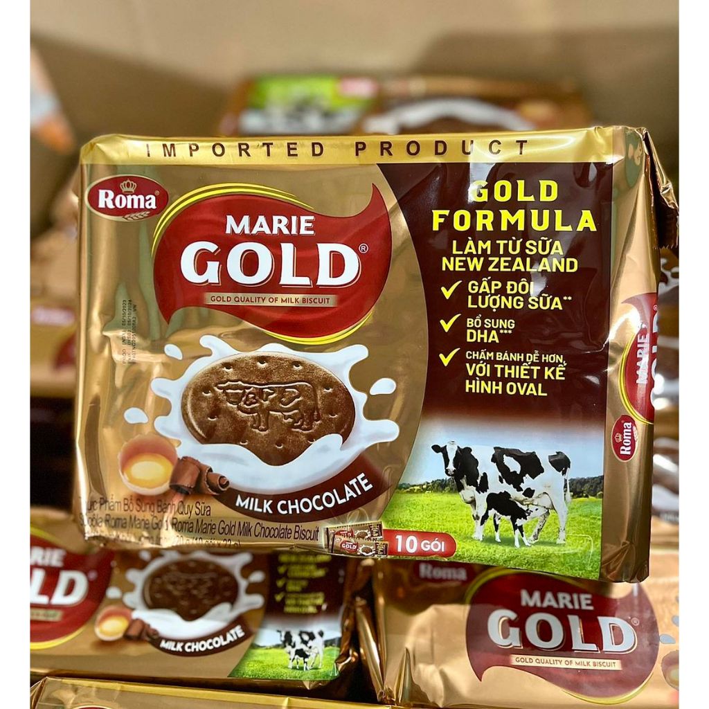 Bánh Quy Sữa Chocolate Marie Gold Roma | Shopee Việt Nam