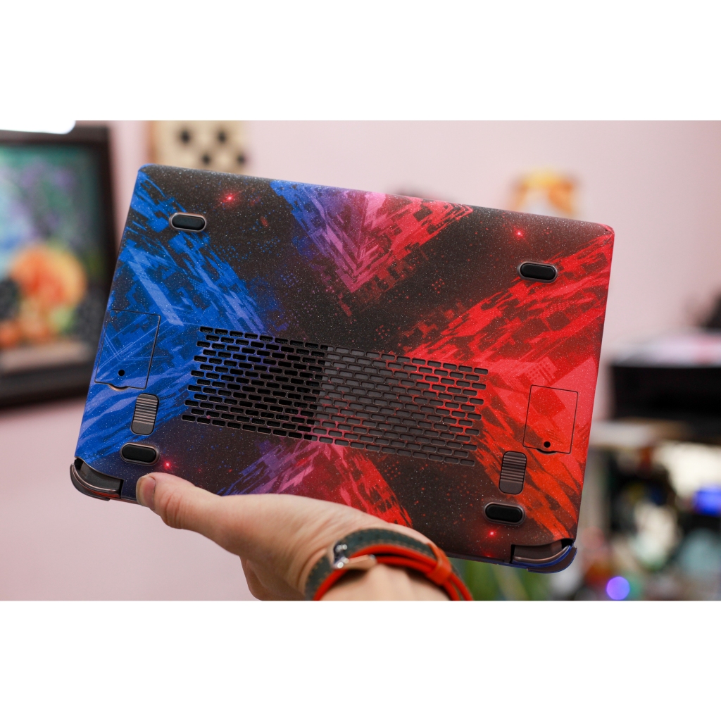 Skin dán GPD Win Max 2 mẫu Neon Cubes | Winmax 2 Ver1, 2, 2023, 2024 | Custom theo yêu cầu