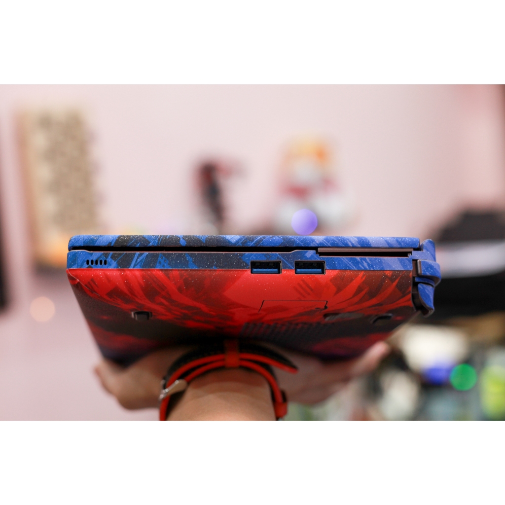 Skin dán GPD Win Max 2 mẫu Neon Cubes | Winmax 2 Ver1, 2, 2023, 2024 | Custom theo yêu cầu