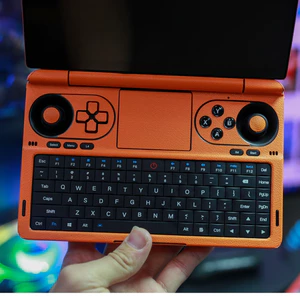 Skin dán GPD Mini mẫu vân da màu cam | Film 3M Controltac Graphic loại dầy