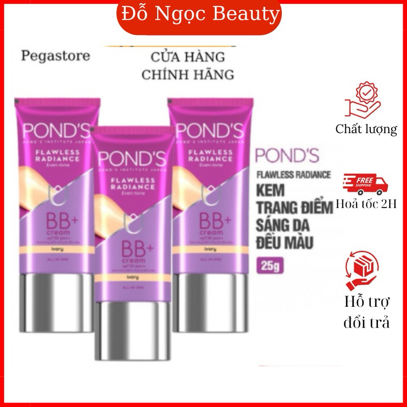 Kem Dưỡng Trắng Tạo Nền Pond's BB+ Cream SPF 30 PA++ 25g - free ship ...