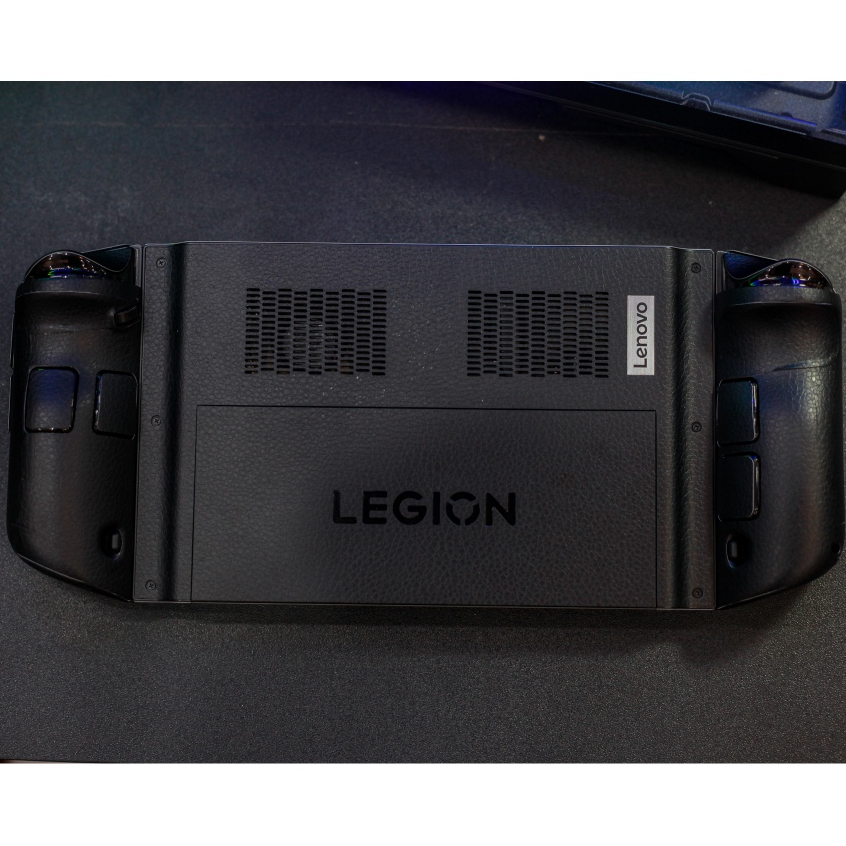 Skin dán Lenovo Legion Go / Go 2 mẫu vân da màu đen (Film 3M Controltac Graphic loại dầy, có custom theo yêu cầu)