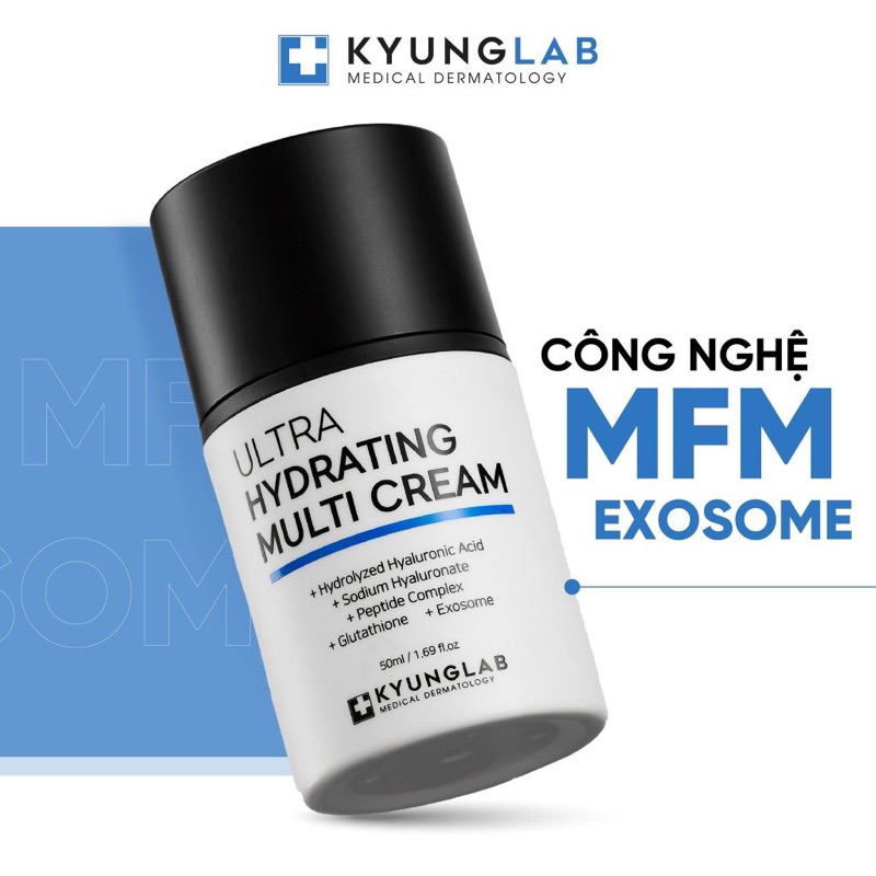 Kem dưỡng KyungLab Ultra Hydrating multi cream 50ml cấp ẩm phục hồi căng bóng da IS368