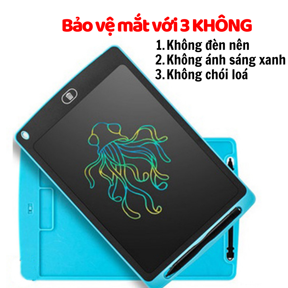 Bảng Viết tự xóa LCD, Bảng Vẽ Điện Tử Thông Minh Tự Động Xóa Thúc Đẩy Tư Duy Sáng Tạo Cho Bé