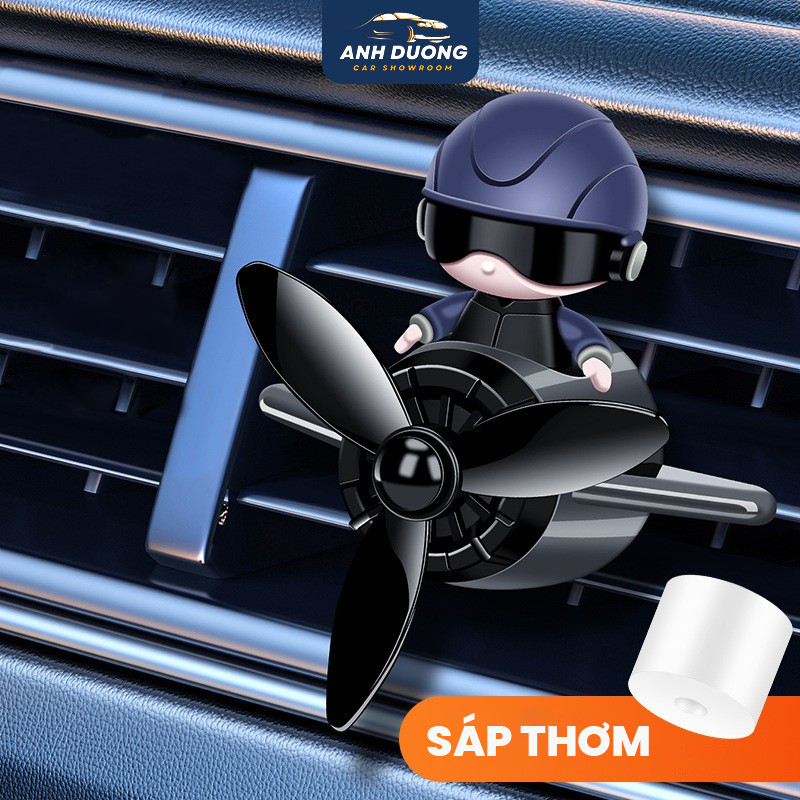 Sáp Thơm Nước Hoa Ô Tô Phi Hành Gia. kẹp cửa gió điều hòa quạt trang trí nội thất xe hương thơm cao cấp khử mùi SIÊU ĐẸP