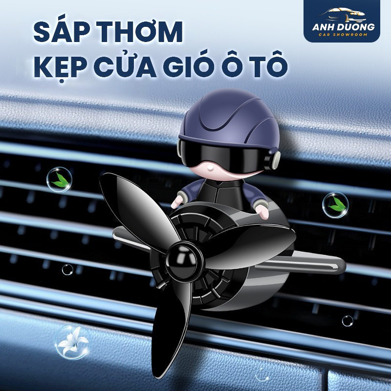Sáp Thơm Nước Hoa Ô Tô Phi Hành Gia. kẹp cửa gió điều hòa quạt trang trí nội thất xe hương thơm cao cấp khử mùi SIÊU ĐẸP