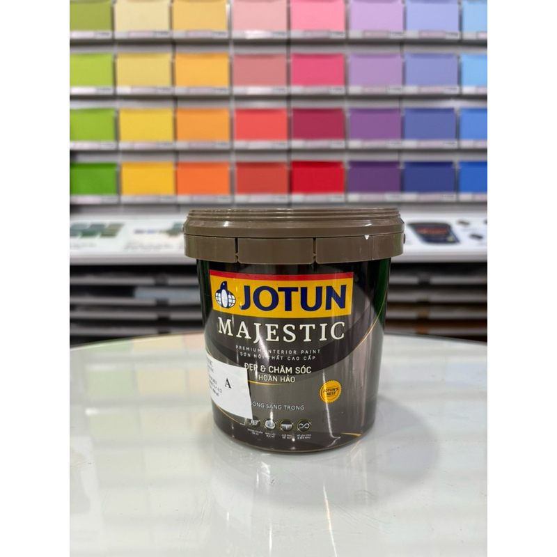 Product image 1L - Sơn tường trong nhà, sơn phủ nội thất cao cấp Jotun Majestic Đẹp & chăm sóc hoàn hảo Bóng 2