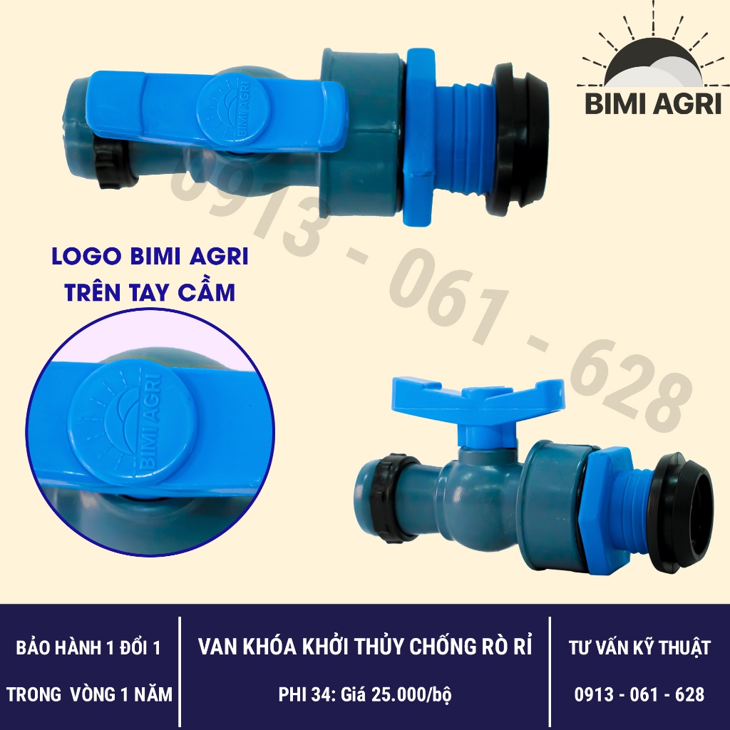 Van khóa khởi thủy ống phi 34 từ ống PVC, HDPE ra ống mềm | Shopee Việt Nam