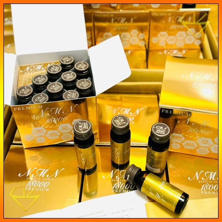Nước Uống NMN Quattro Liquid 18000 Premium Nhật Bản Hộp 10 Chai x 30ml Bổ Sung NMN CoQ10 – 7