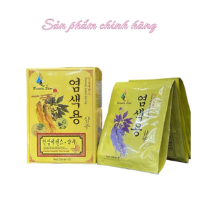 Hộp gội đen tóc nhân sâm Hàn quốc chính hiệu (10gói)