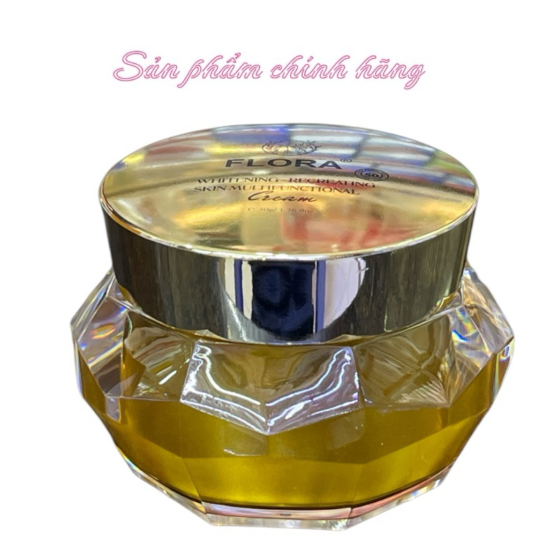 Kem FLORA trắng da và tái tạo da đa chức năng 50gram