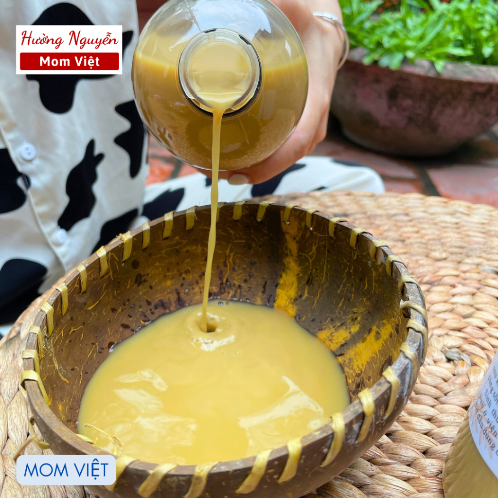CỐT GỪNG NGHỆ TRẮNG HẠT GẤC ( KHÔNG VÀNG QUẦN ÁO ) HẠ THỔ MOM VIỆT