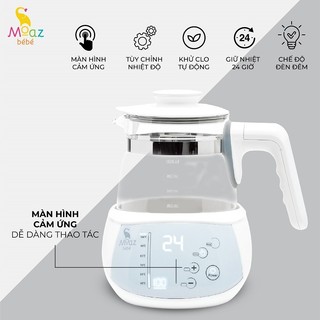 Bình Đun Nước Thông Minh Moaz Bébé MB-002 Chính Hãng
