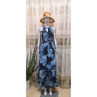Đầm maxi hoa chiffon vnxk R&M Richards