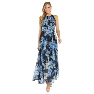 Đầm maxi hoa chiffon vnxk R&M Richards