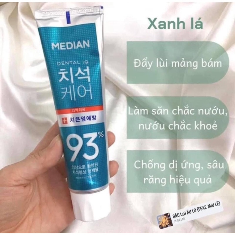 Ảnh Kem đánh răng MEDIAN 93% Hàn Quốc 120g 1