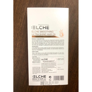 Tinh dầu dưỡng tóc mềm mượt ELCHE