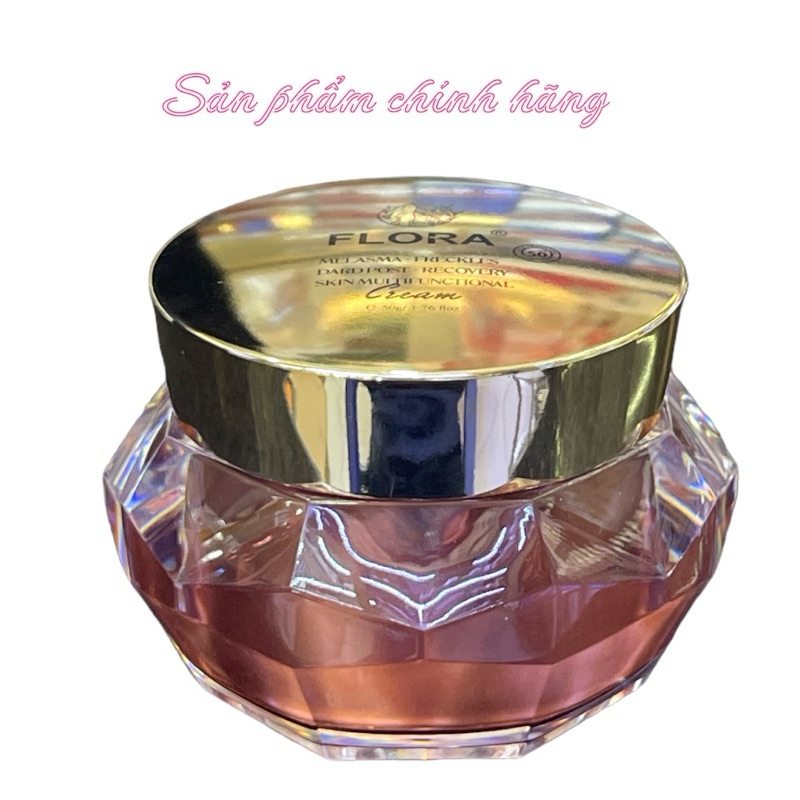 Kem FLORA nám tàn nhang đồi mồi giúp phục hồi da đa chức năng 50gram