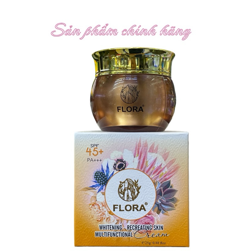 Kem Flora đa chức năng trắng da tái tạo phục hồi da 25gram
