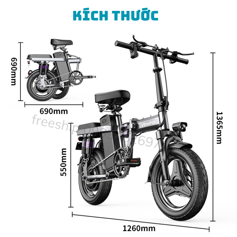 Xe đạp điện YOUPIN - F9