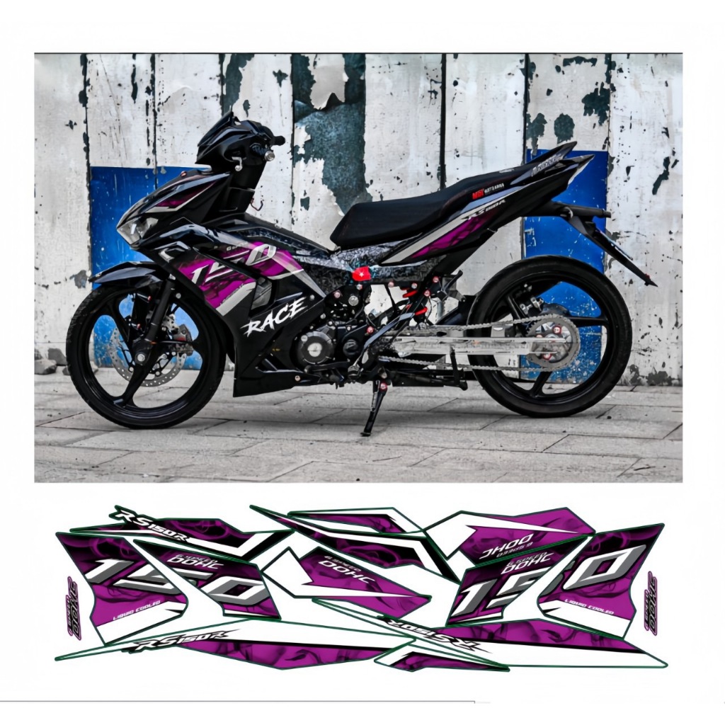 Tem rời winner x v3 cao cấp,chất liệu in PPF,chống nước,không phai màu,thích hơp nhiều nền xe.