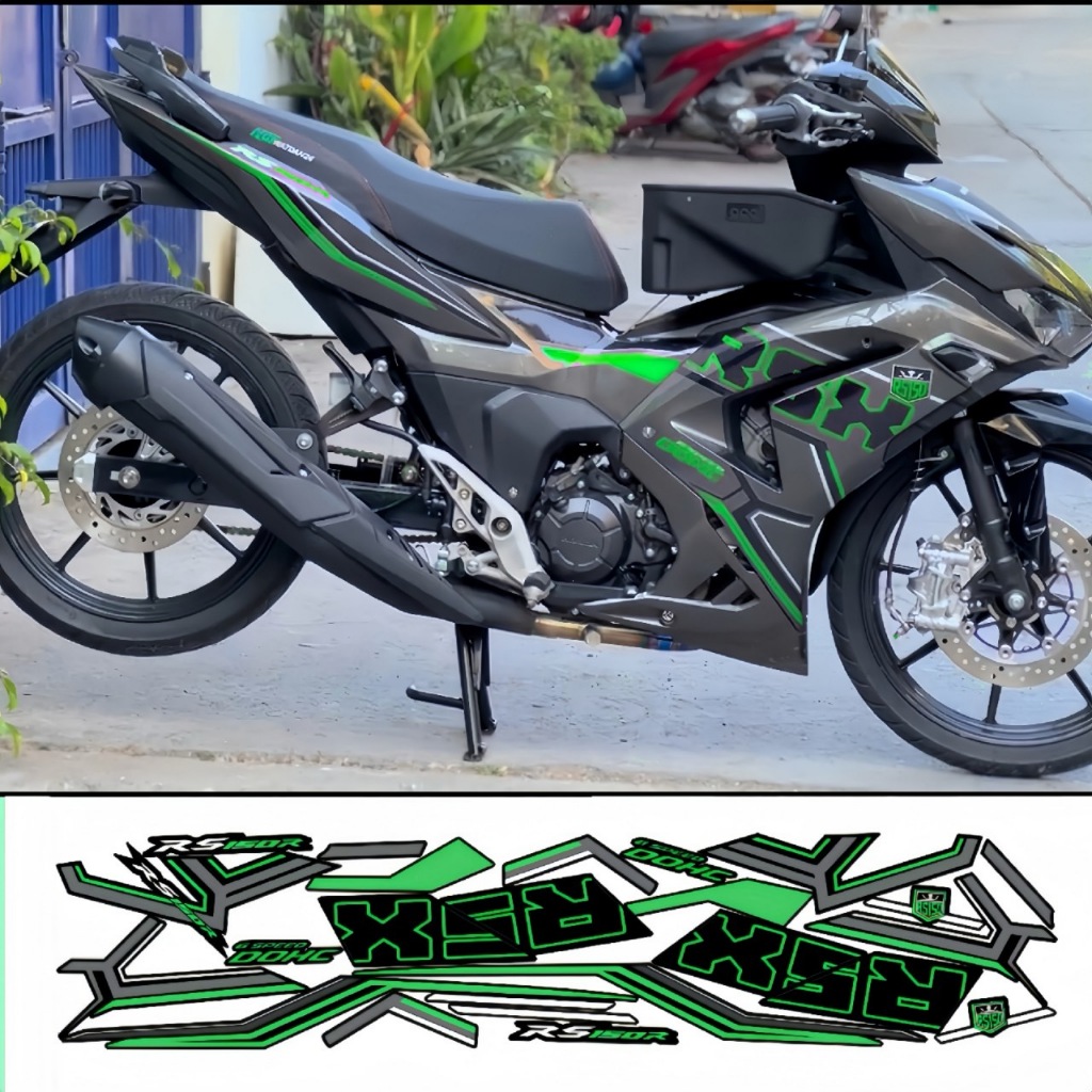 Tem rời WINNER X V3 cao cấp,chất liệu in PPF,chống nước,không phai màu,thích hợp nhiều nền.