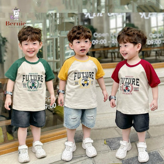 Áo phông cộc tay cá tính cho bé trai 1-6 tuổi (9-23kg) N0109