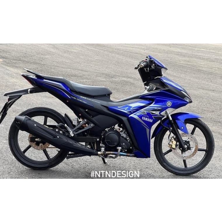 Tem rời exciter 155 mẫu mx kinh ,cao cấp,chất liệu in 3 lớp PPF chống nước không phai màu
