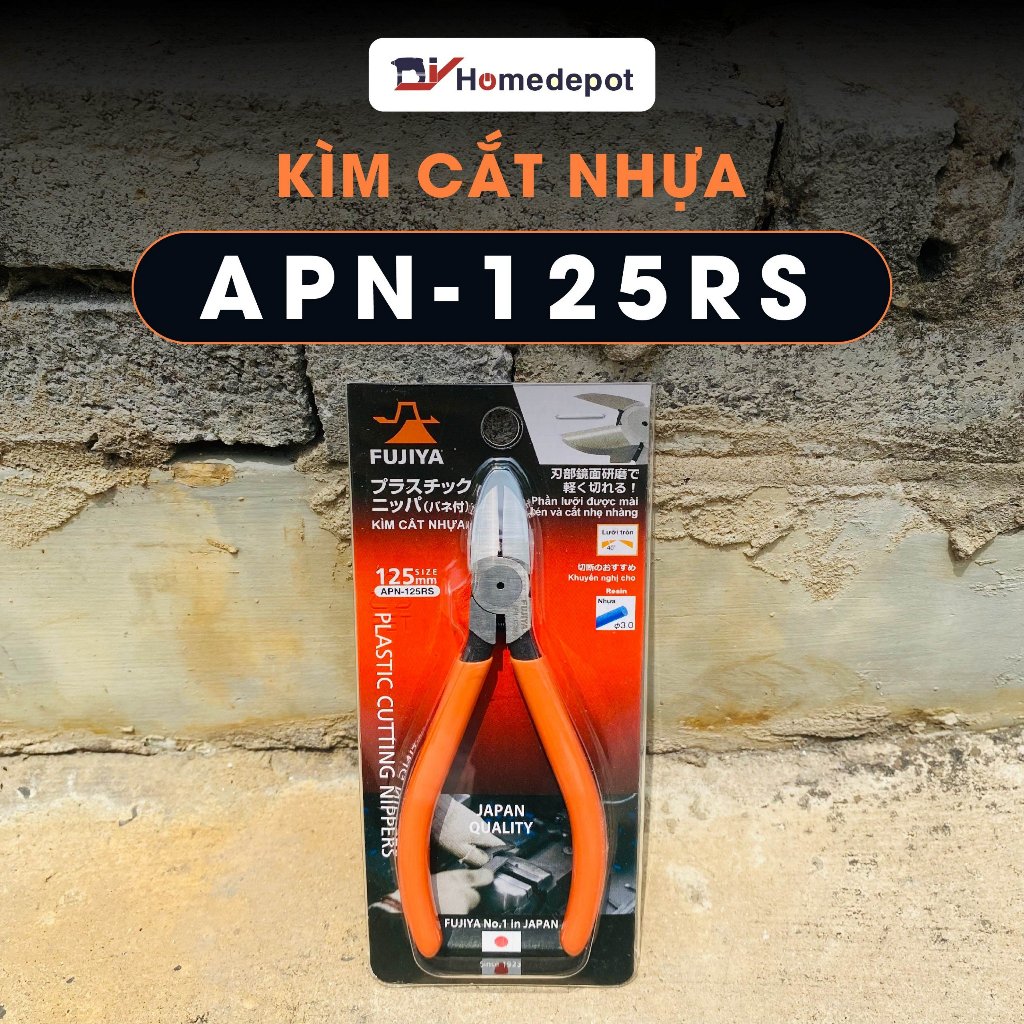 Kìm cắt nhựa lưỡi tròn Fujiya APN-125RS 5''(125mm)