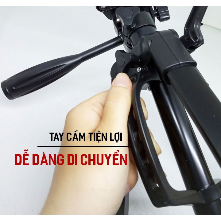 Tripod 3366, giá đỡ điện thoại 3 chân 1m4 hoco