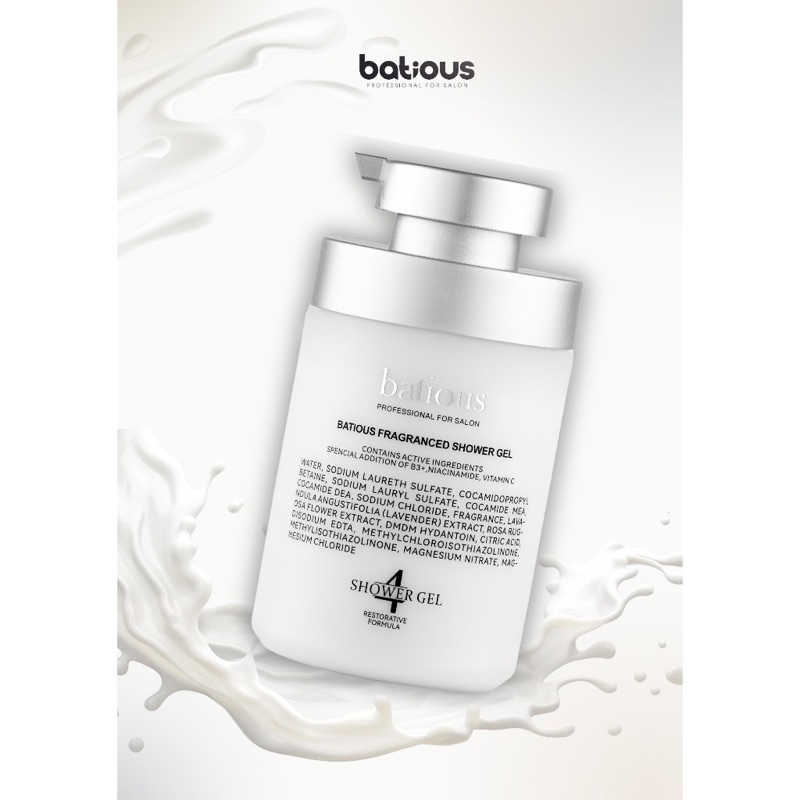 Sữa tắm BATIOUS B3+ 500ml hạn 2028 trắng da mờ thâm IS231