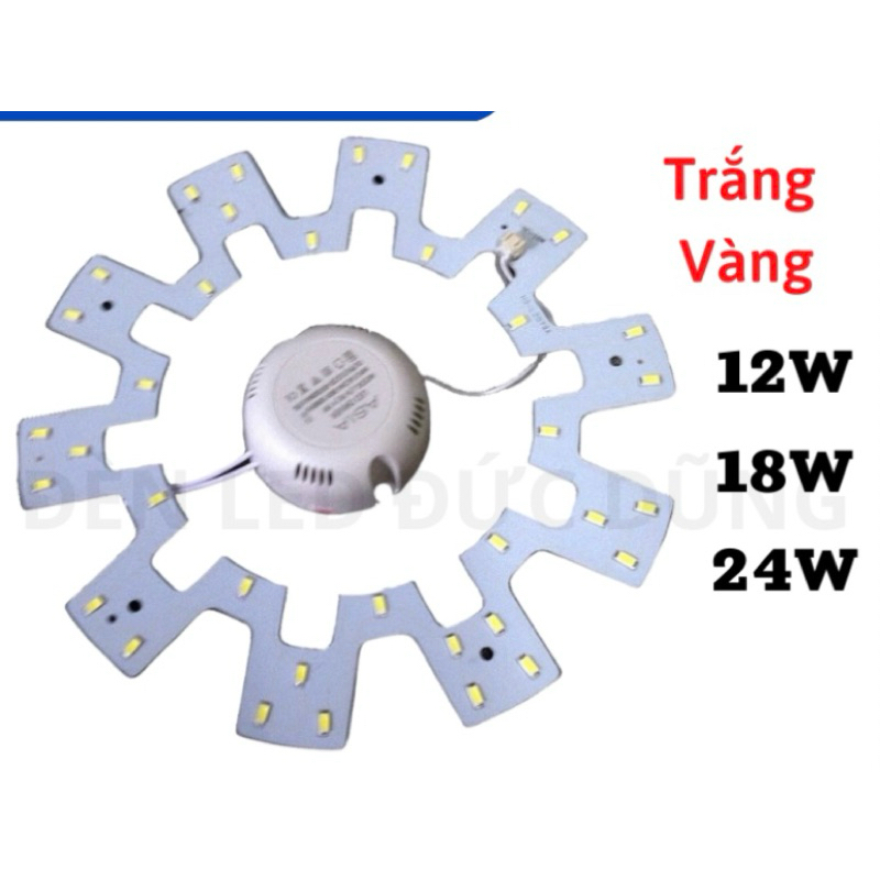 VÒNG LED TRÒN 8W-12W-18W-24W,VỎ NHÔM,SIÊU SÁNG(CÓ KÈM THEO CỤC NGUỒN ...