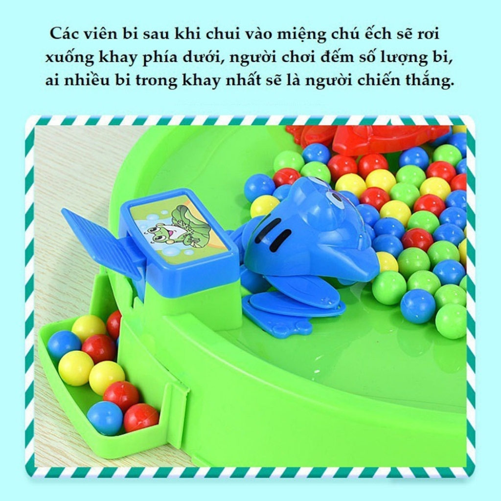 Ảnh Đồ chơi ếch ăn bi vui nhộn Bi's House - 4 người chơi 3