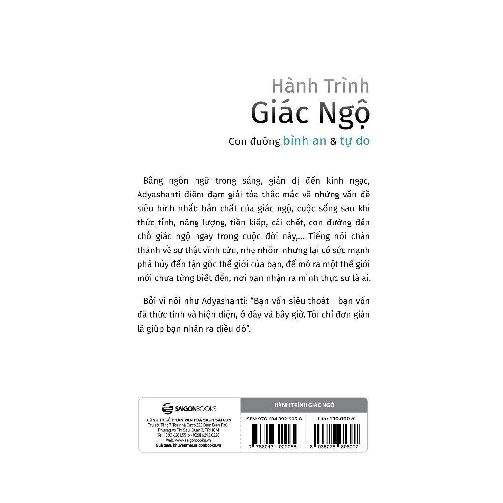 Sách - Hành Trình Giác Ngộ - The End Of Your World - Adyashanti