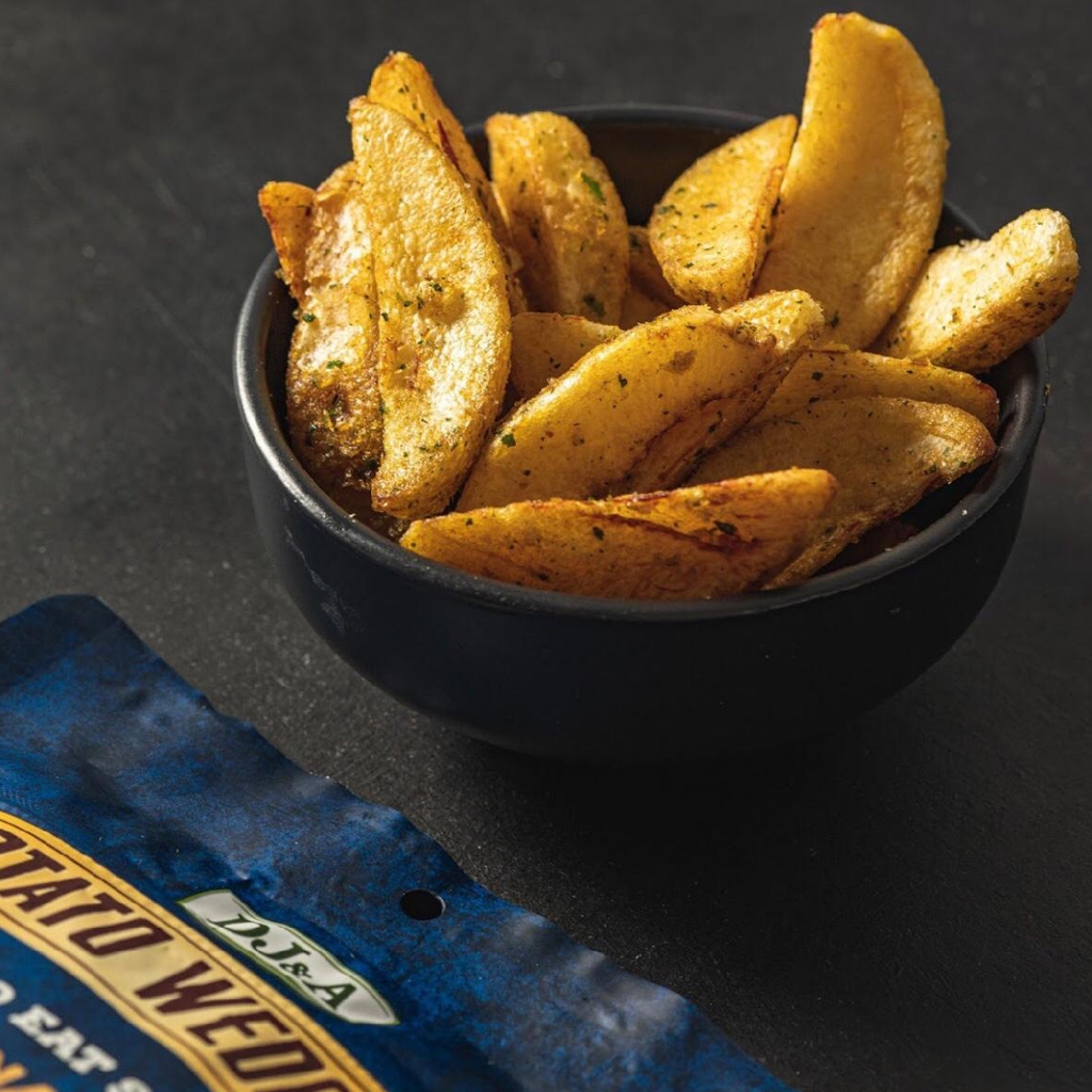 Ảnh Khoai Tây Sấy Ít Béo Vị Truyền Thống 100g DJ&A - Thích hợp ăn chay - Original Potato Wedges - Giảm Cân Ăn Được 3