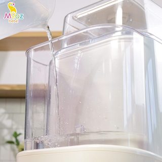 Máy rửa bình sữa tiệt trùng sấy khô Moaz BéBé MB-064 MB064 / Bình đun nước pha sữa di động Moaz MB058