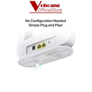 Router WiFi 4G TP-LINK MR105 LTE tốc độ 300Mbps ăng ten ngầm, có cổng ăng ten thêm