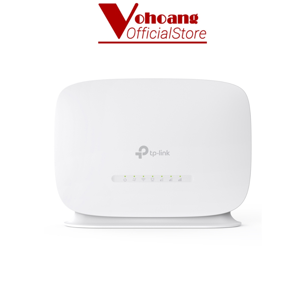 Router WiFi 4G TP-LINK MR105 LTE tốc độ 300Mbps ăng ten ngầm, có cổng ...