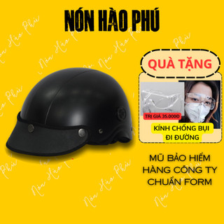 Nón bảo hiểm nửa đầu nam nữ có lỗ thông gió, mũ bảo hiểm sơn