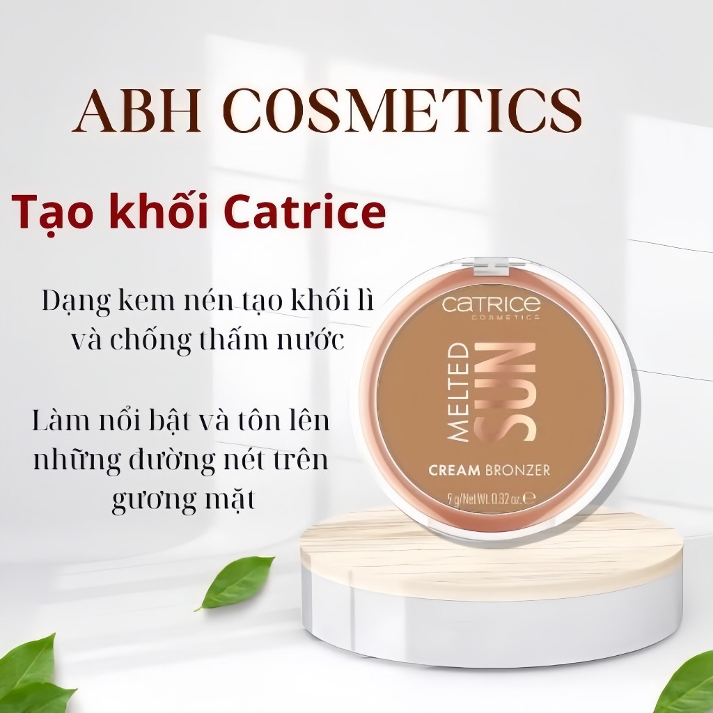 tạo khối Catrice Melted Sun Cream Bronzer - AHB Cosmetics