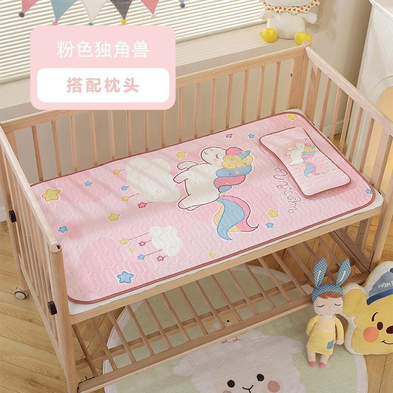Chiếu Điều Hòa cao su non vải tencel 5D Kèm Gối Kích Thước 60x120cm HDN01 3sbaby
