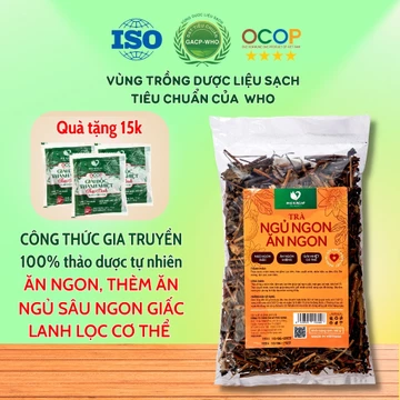 Trà Ngủ Ngon Ăn Ngon giúp ngủ ngon, ăn ngon miệng, mát gan, lợi tiểu trà thảo dược AP Phú Hưng