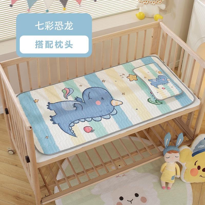 Chiếu Điều Hòa cao su non vải tencel 5D Kèm Gối Kích Thước 60x120cm HDN01 3sbaby