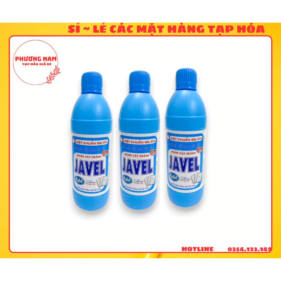 NƯỚC TẨY TRẮNG JAVEL CHAI 500G/ TẨY JAVEN | Shopee Việt Nam