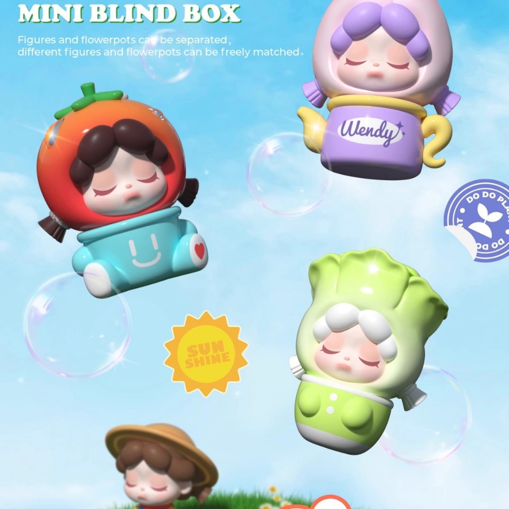 Dodo Plant Mini & Dodo Jenny Toy Friends Blind Box - Mô hình Dodo Sugar ...