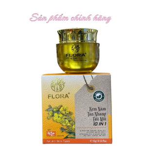 Kem FLORA nám tàn nhang đồi mồi 10in1 15gram
